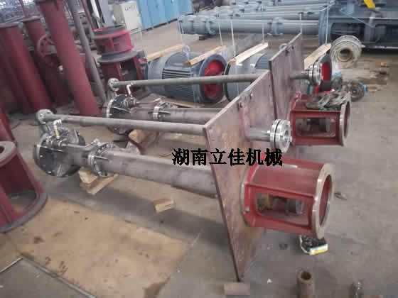 立式長軸泵(立式斜流泵)泵殼部件的安裝