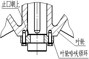 轉(zhuǎn)子可抽式立式長(zhǎng)軸泵(立式斜流泵)可抽部件的安裝