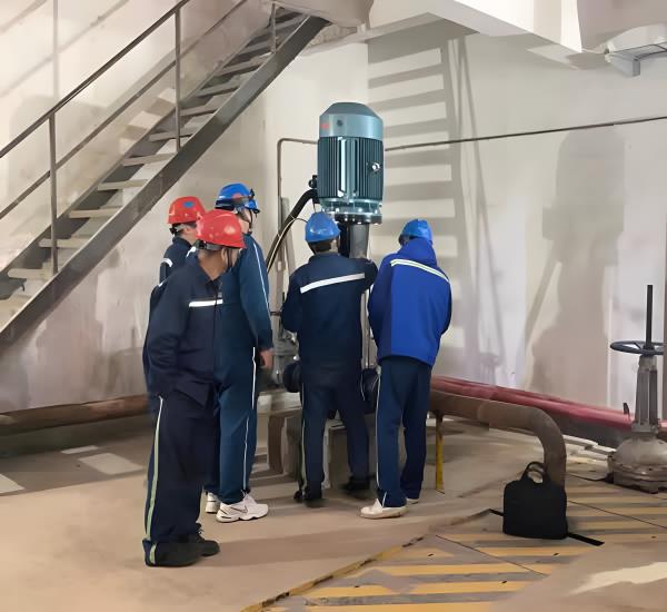 國投貴溪電廠2X660Mw火電機組立式長軸泵.jpg